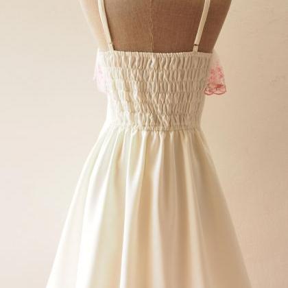 pure white frock