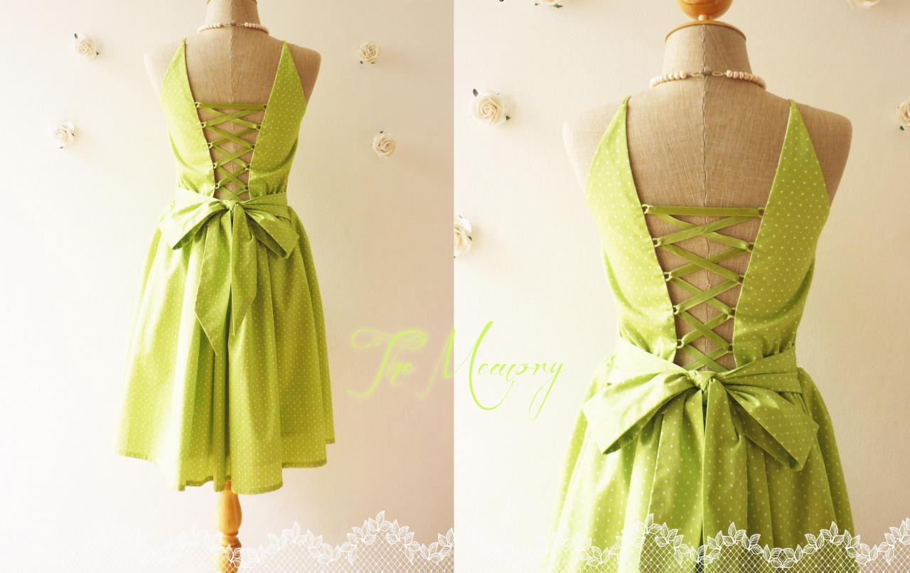 Vintage Green Dresses 48
